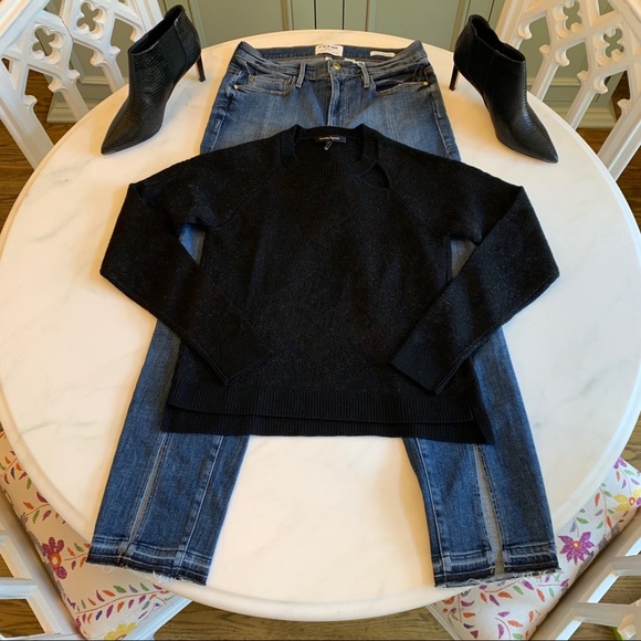 *SOLD* Nanette Lepore Prankster Pullover Black Sz XS - Picture 3 of 8